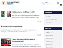 Tablet Screenshot of difboxning.se